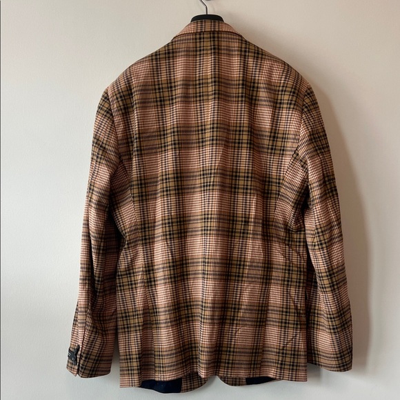 Scotch & Soda Brown Plaid Blazer - Picture 6 of 9